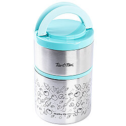 TANTİTONİ MAVİ 2 KATLI YEMEK TERMOSU 930ML - Tantitoni (1)