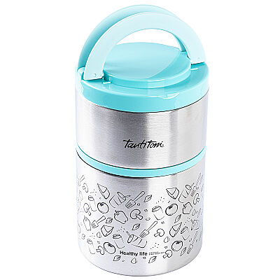 TANTİTONİ MAVİ 2 KATLI YEMEK TERMOSU 930ML - 2