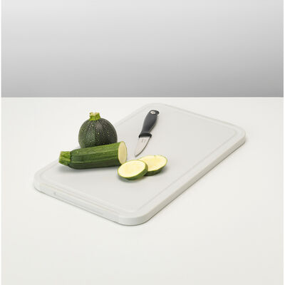 TASTY+ LIGHT GREY KESME TAHTASI VE SERVİS TEPSİSİ 27X43CM - 2