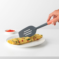 BRABANTIA - TASTY+ PEMBE KESKİN KENARLI SPATULA (1)