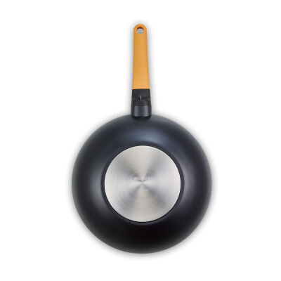 TASTY+ RECYCLED HONEY YELLOW YAPIŞMAZ WOK TAVA 30CM - 3