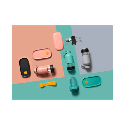 LEKUE TURKUAZ BOROSİLİKAT ON THE GO SU ŞİŞESİ 500ML - 5