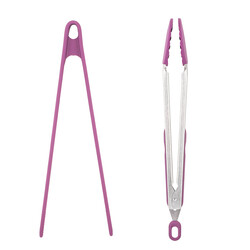 VİŞNE RENKLİ 2Lİ SİLİKON MAŞA SETİ - Tantitoni