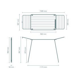 WHITE HANGON TOO ÇAMAŞIR KURUTMA ASKISI-18 METRE - 7