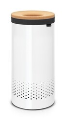 WHITE PASLANMAZ ÇELİK ÇAMAŞIR SEPETİ 35L - BRABANTIA