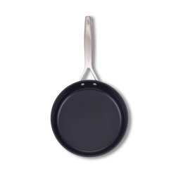 ZENN RECYCLED SİYAH ÇELİK SAPLI TAVA 24CM - 4