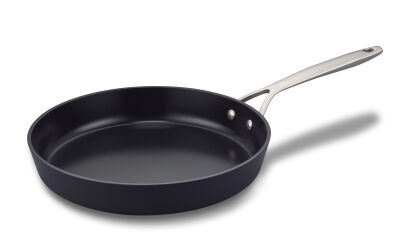 ZENN RECYCLED SİYAH ÇELİK SAPLI TAVA 28CM - 1